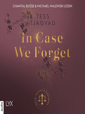 cover image of In Case We Forget--Gold, Bright & Partners, Teil 3 (Ungekürzt)